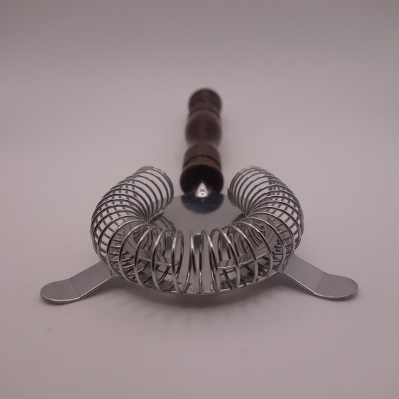 Vintage Bartender Set with Wood Handles and Hook Taiwan - Picture 4 of 16